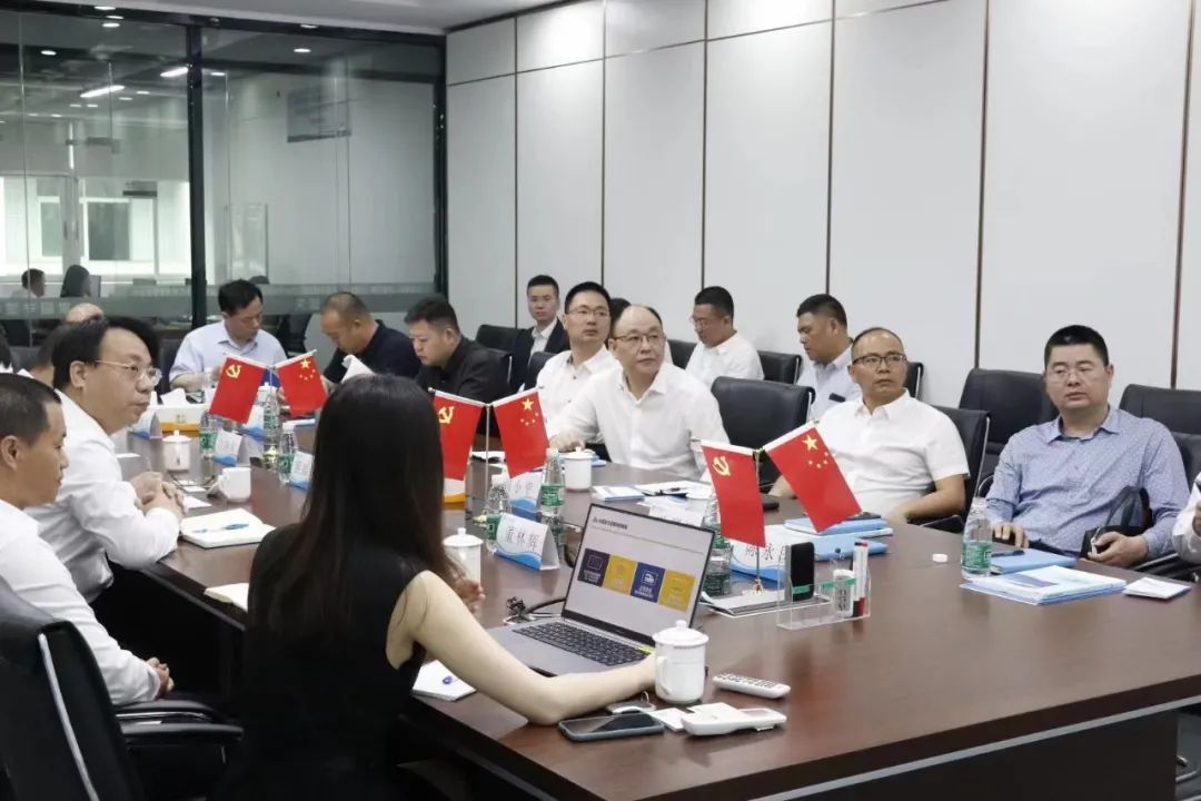 臺州市路橋區牟傲野區長率隊到長隆科技考察指導